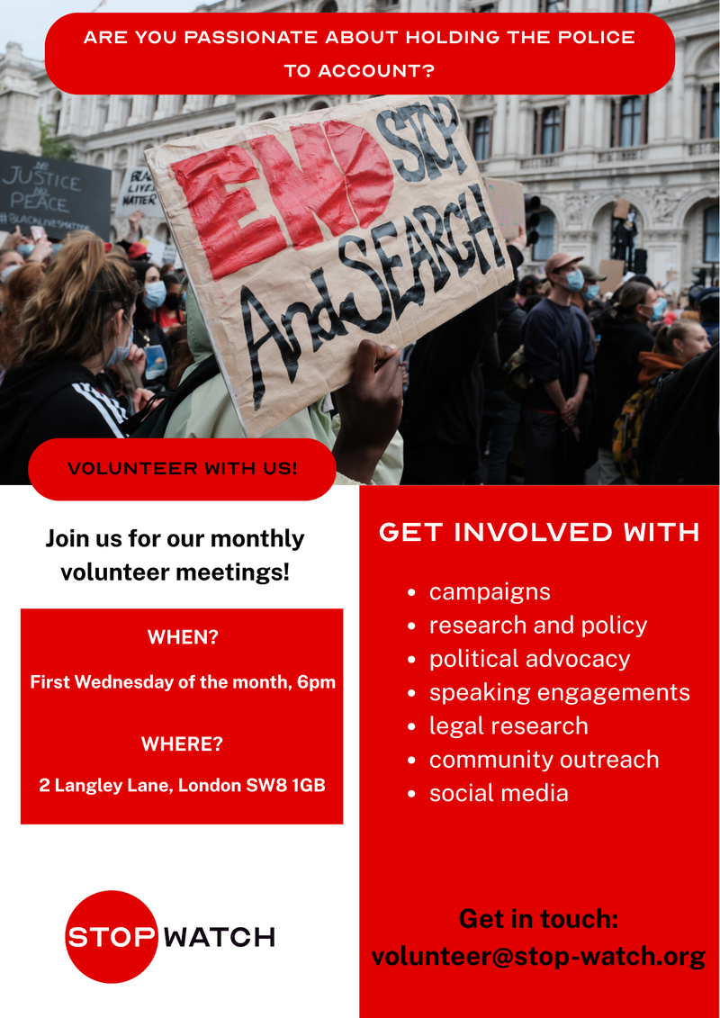Volunteer flyer